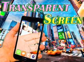 TRANSPARENT Screen Joke Affiche