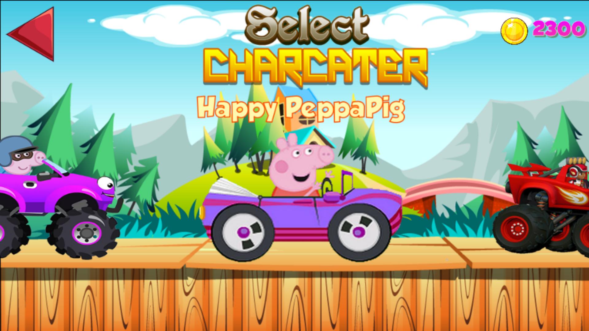 Peppa Pig Monster Machines 4X4 Hill Racing game APK pour Android Télécharger