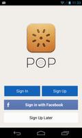 POP الملصق