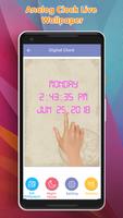 Analog Clock Live Wallpaper capture d'écran 3