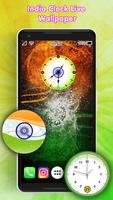 India Clock Live Wallpaper Affiche