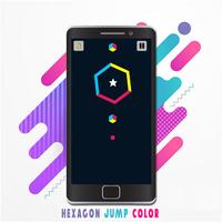 Hexagon Jump Color screenshot 2