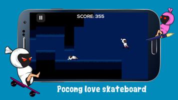 Pocong Skateboard Ekran Görüntüsü 1