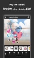 Name On Pics Editor - Fast Photo Frame Editor Ekran Görüntüsü 2