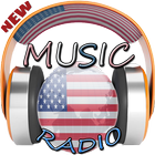 USA Music Stations Radio, Free Music Stations アイコン