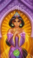 Jasmine Arabian Princess Locker Pattern AppLock पोस्टर