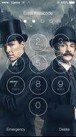 Sherlock HQ Lockscreen Wallpaper captura de pantalla 2