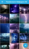 برنامه‌نما Thunderstorm Wallpapers Free عکس از صفحه