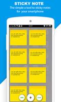 Sticky Note Smartphone captura de pantalla 3