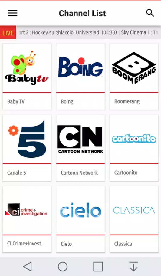 Canali TV Italiani APK for Android Download