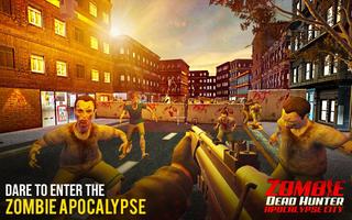 Zombie Real Shooter Dead Hunter: FPS Survival Game capture d'écran 2