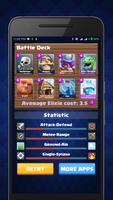 Deck Generator of Clash Royale スクリーンショット 1