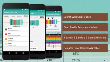 Resistor Color Code Affiche