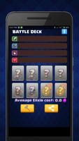 Deck Builder for Clash Royale captura de pantalla 1