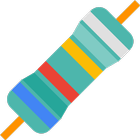 Resistor Color Code-icoon