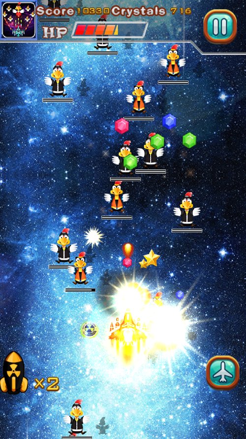 Chicken Shooter Space Defense APK for Android Download