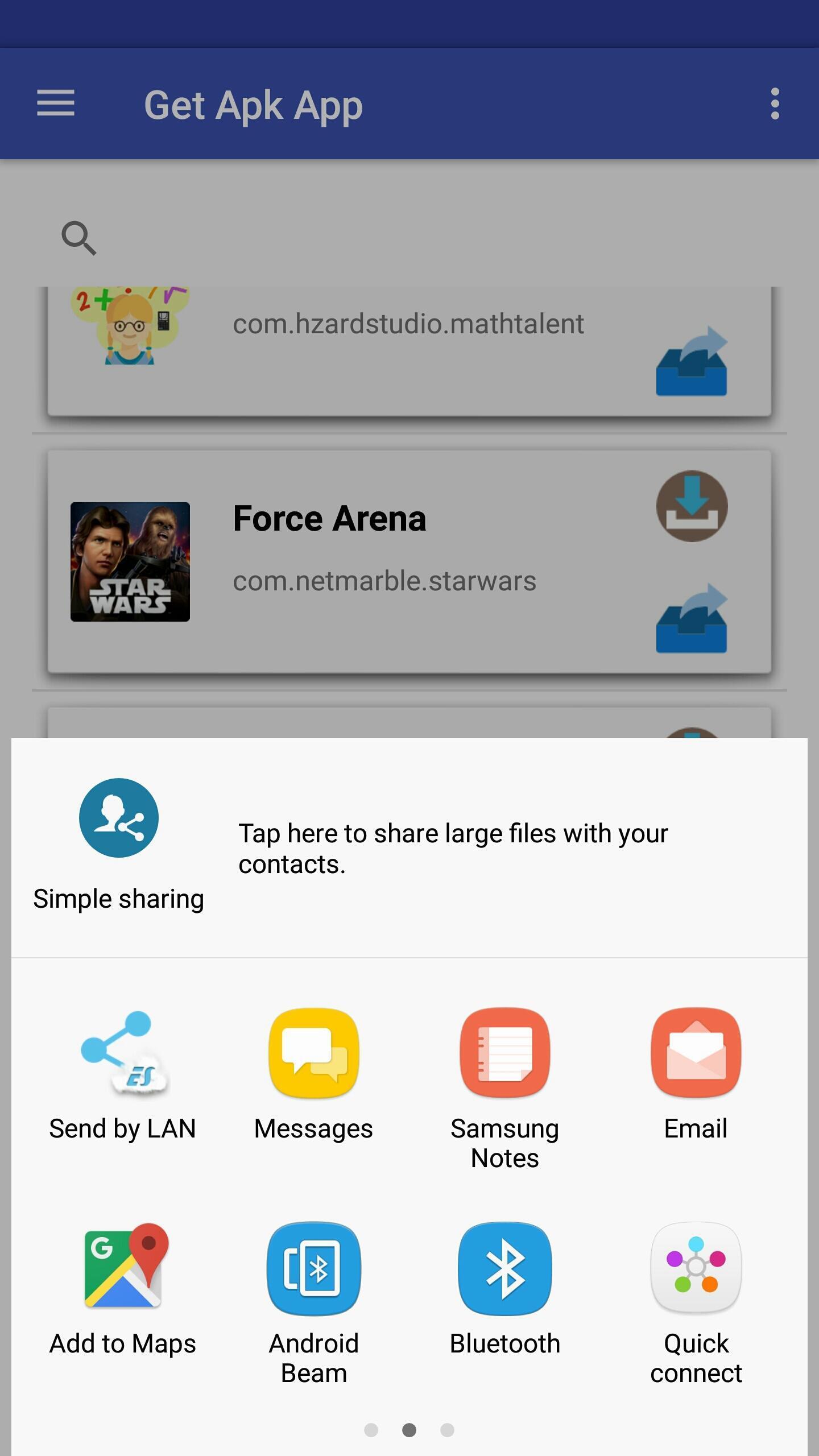 android shared apk