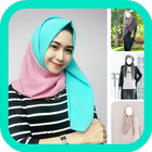 Hijab Beauty Photo Montage-icoon