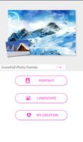 SnowFall Photo Frames ポスター