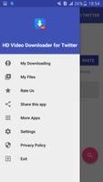 HD Video Downloader for Twitter تصوير الشاشة 1