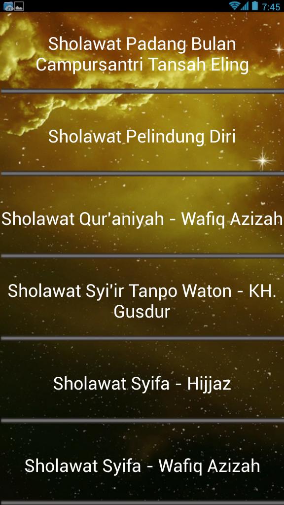 Islamic Sholawat Of Prophet For Android Apk Download