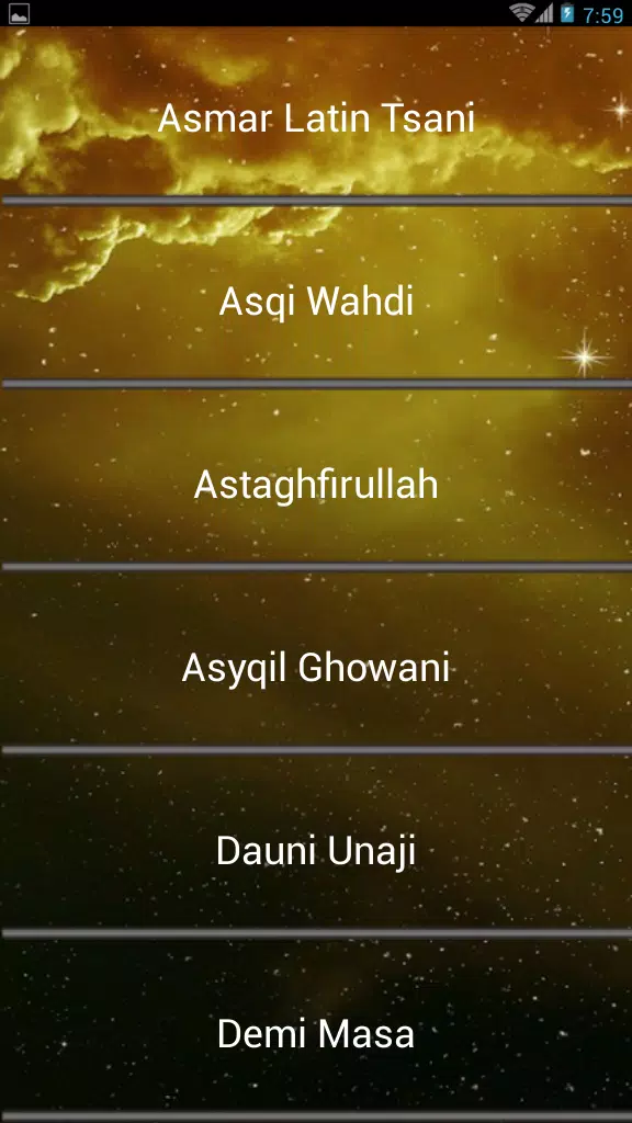Islamic Songs : Wafiq Azizah APK voor Android Download
