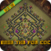 New COC Base Maps TH8 Designs icon