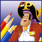 Piet Piraat Kleuren ikona