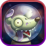 Zombie dog: deep space runner icon