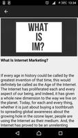 Internet Marketing Course capture d'écran 2
