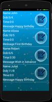 Easy Birthday Reminder اسکرین شاٹ 2