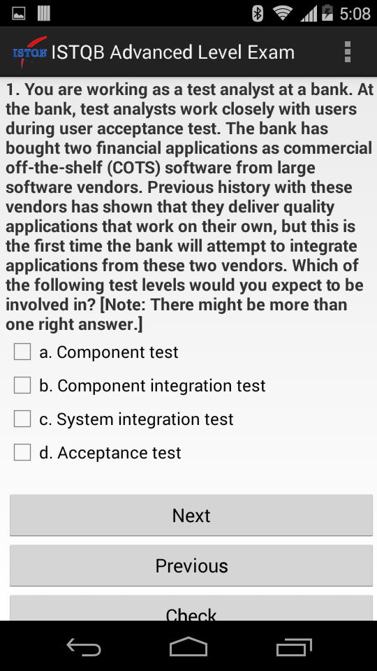 Advanced testing Advanced testing