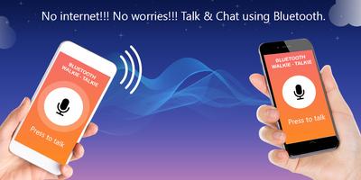 Bluetooth Walkie Talkie & Chat اسکرین شاٹ 1
