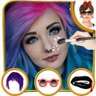 Emo Makeup Face Studio icon