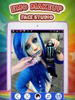 Emo Makeup Face Studio capture d'écran 3