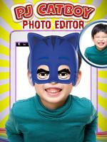 PJ Catboy Masks Face Photo Editor capture d'écran 1