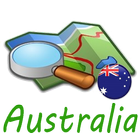 Australie Carte icône
