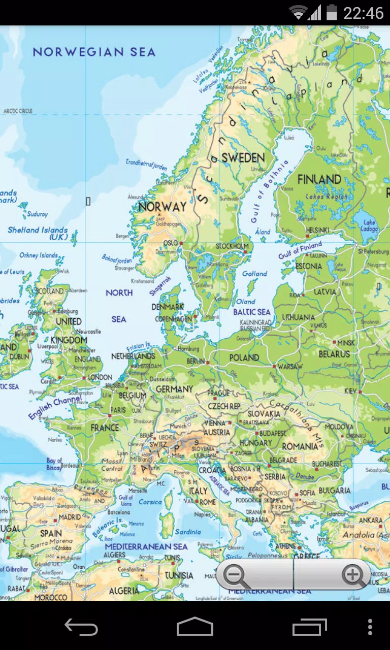 خريطة أوروبا APK للاندرويد تنزيل