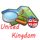 United Kingdom Map aplikacja