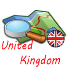 United Kingdom Map icône