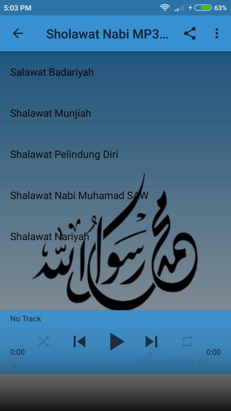 Kumpulan Mp3 Sholawat Nabi APK تحميل - مجاني موسيقى وأغانٍ 