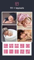 Baby Pics Collage Photo Editor Affiche