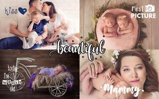 Baby Story Photo Maker captura de pantalla 1