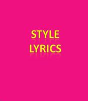 Style Lyrics Poster