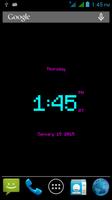 برنامه‌نما Advanced Digital Clock LW-7 عکس از صفحه