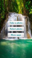 Waterfall Photo Frames الملصق