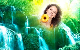 Waterfall Photo Frames تصوير الشاشة 3