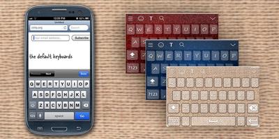 Texture Keyboard Theme Cartaz