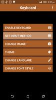 Book Keyboard Theme capture d'écran 1