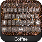 Coffee Keyboard Theme icône